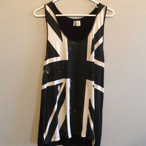 H&M black tank top